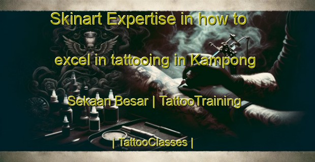 Skinart Expertise in how to excel in tattooing in Kampong Sekaan Besar | TattooTraining | TattooClasses | SkinartTraining-Malaysia